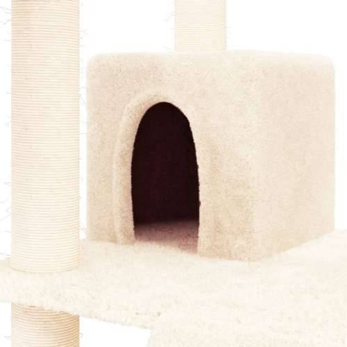 Penjalica za mačke sa stupovima za grebanje krem 83 cm Cijena