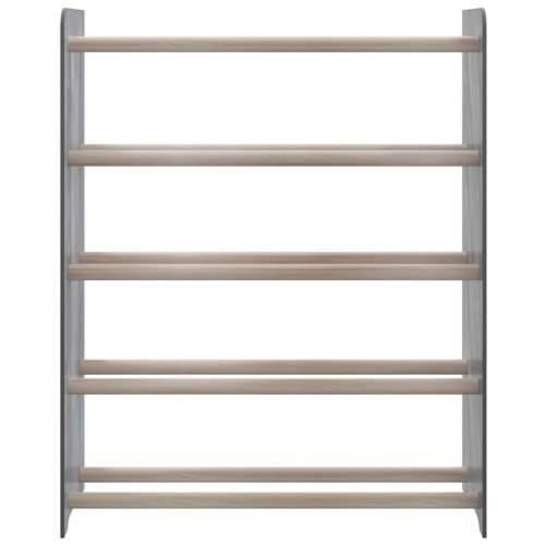 Stalak za cipele sivi 65x24x81 cm od konstruiranog drva Cijena