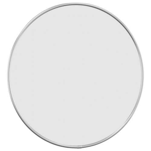 Zidno ogledalo srebrno Ø 40 cm okruglo Cijena