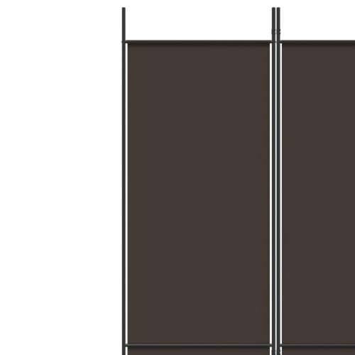 Sobna pregrada s 3 panela smeđa 150x220 cm od tkanine Cijena
