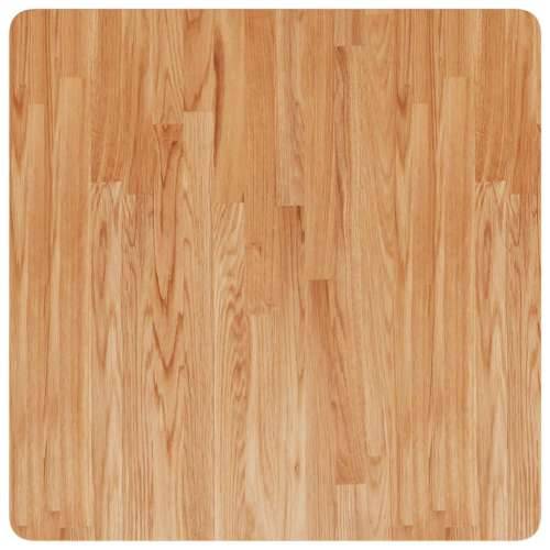 Četvrtasta stolna ploča svjetlosmeđa 70x70x1,5 cm od hrastovine - Svjetlosmeđa 70 x 70 x 1.5 cm 1 Cijena