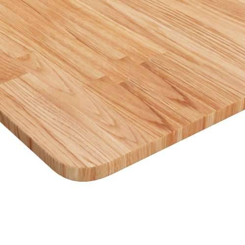 Četvrtasta stolna ploča svjetlosmeđa 70x70x1,5 cm od hrastovine - Svjetlosmeđa 70 x 70 x 1.5 cm 1 Cijena