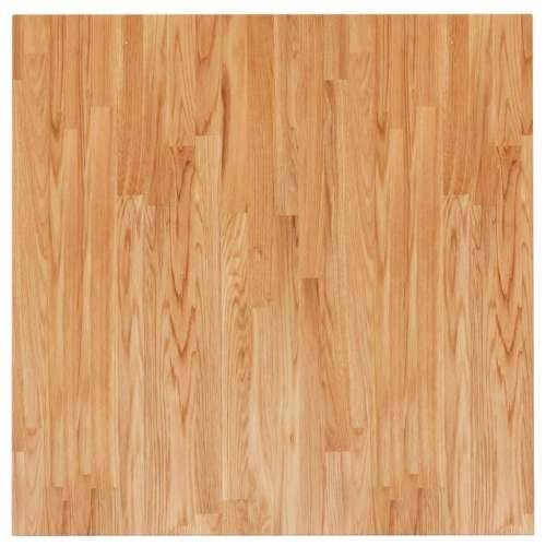 Četvrtasta stolna ploča smeđa 80x80x4 cm tretirana hrastovina Cijena