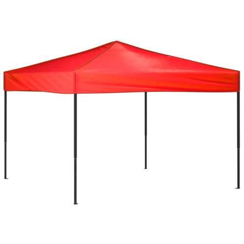 Sklopivi šator za zabave crveni 3 x 3 m Cijena
