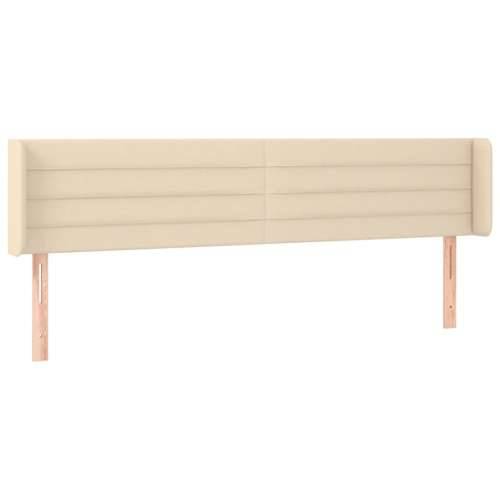 LED uzglavlje krem 183x16x78/88 cm od tkanine - Krema 183 x 16 x 78/88 cm 1 Cijena