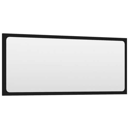 Set kupaonskog namještaja od konstruiranog drva crni - Crna 90 x 38.5 x 46 cm 1 Cijena