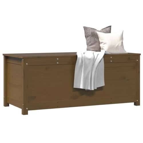 Kutija za pohranu boja meda 110x50x45,5 cm od masivne borovine - boja meda 110 x 50 x 45.5 cm 1 Cijena