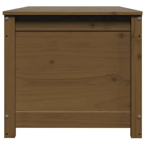 Kutija za pohranu boja meda 110x50x45,5 cm od masivne borovine - boja meda 110 x 50 x 45.5 cm 1 Cijena