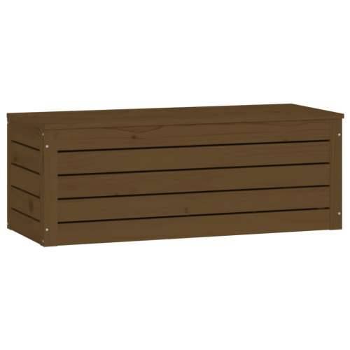 Kutija za pohranu boja meda 89x36,5x33 cm od masivne borovine - boja meda 89 x 36.5 x 33 cm 1 Cijena