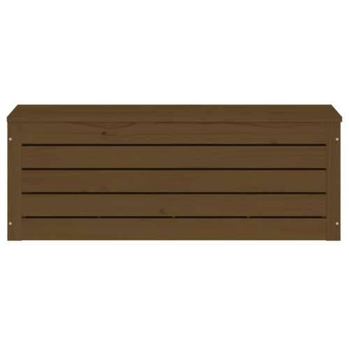 Kutija za pohranu boja meda 89x36,5x33 cm od masivne borovine - boja meda 89 x 36.5 x 33 cm 1 Cijena