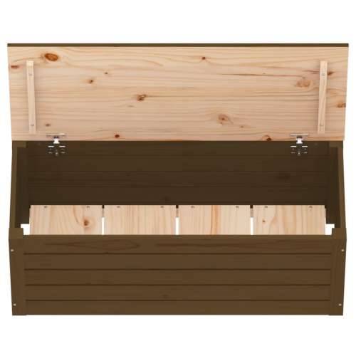 Kutija za pohranu boja meda 89x36,5x33 cm od masivne borovine - boja meda 89 x 36.5 x 33 cm 1 Cijena