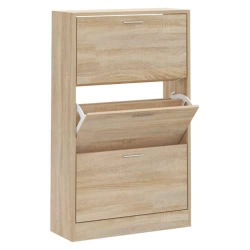 Ormarić za cipele hrast sonoma 63x24x103 cm konstruirano drvo - sonoma hrast 1 103 cm 63 cm Cijena