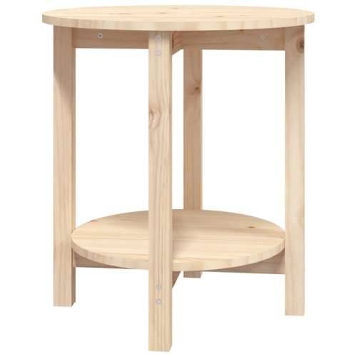 Stolić za kavu Ø 55 x 60 cm od masivne borovine - Prirodna Ø 55 x 60 cm 1 Cijena