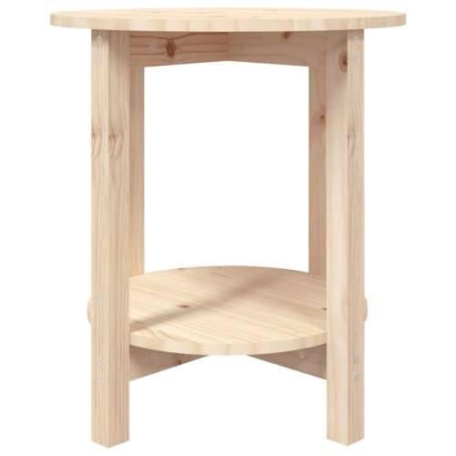 Stolić za kavu Ø 55 x 60 cm od masivne borovine - Prirodna Ø 55 x 60 cm 1 Cijena