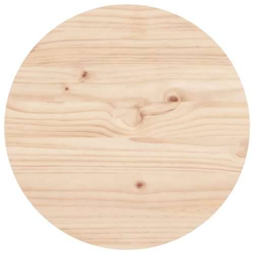 Stolić za kavu Ø 55 x 60 cm od masivne borovine - Prirodna Ø 55 x 60 cm 1 Cijena