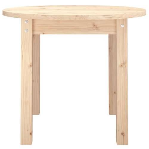 Stolić za kavu Ø 55 x 45 cm od masivne borovine - Prirodna Ø 55 x 45 cm 1 Cijena