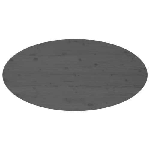Stolić za kavu sivi 110 x 55 x 45 cm od masivne borovine - Siva 110 x 55 x 45 cm 1 Cijena