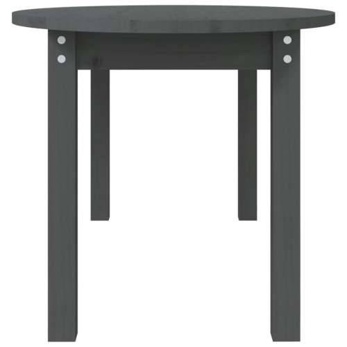 Stolić za kavu sivi 110 x 55 x 45 cm od masivne borovine - Siva 110 x 55 x 45 cm 1 Cijena