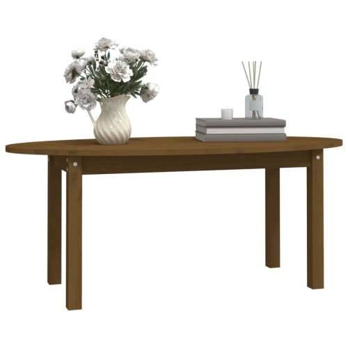 Stolić za kavu boja meda 110 x 55 x 45 cm od masivne borovine - boja meda 110 x 55 x 45 cm 1 Cijena