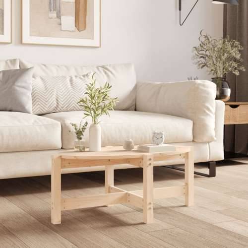 Stolić za kavu 87 x 48 x 35 cm od masivne borovine - Prirodna 87 x 48 x 35 cm 1 Cijena