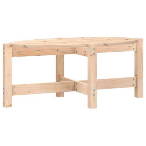 Stolić za kavu 87 x 48 x 35 cm od masivne borovine - Prirodna 87 x 48 x 35 cm 1 Cijena