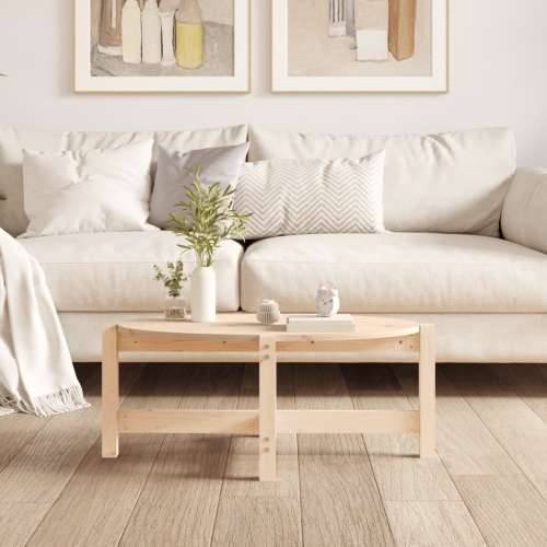 Stolić za kavu 87 x 48 x 35 cm od masivne borovine - Prirodna 87 x 48 x 35 cm 1 Cijena