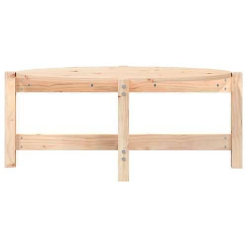 Stolić za kavu 87 x 48 x 35 cm od masivne borovine - Prirodna 87 x 48 x 35 cm 1 Cijena