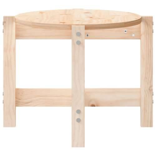 Stolić za kavu 87 x 48 x 35 cm od masivne borovine - Prirodna 87 x 48 x 35 cm 1 Cijena