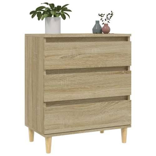 Komoda boja hrasta sonome 60 x 35 x 70 cm od konstruiranog drva - sonoma hrast 1 Cijena