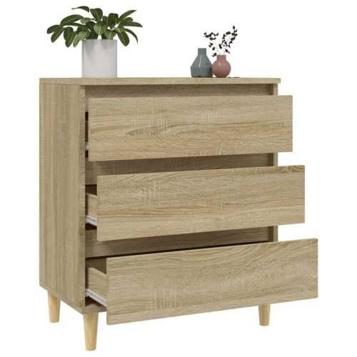 Komoda boja hrasta sonome 60 x 35 x 70 cm od konstruiranog drva - sonoma hrast 1 Cijena
