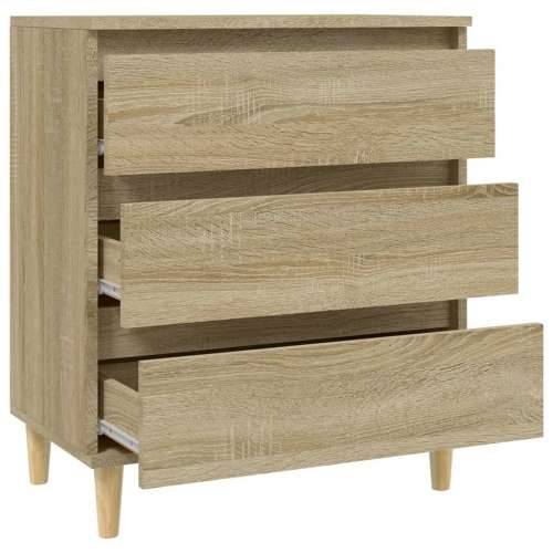 Komoda boja hrasta sonome 60 x 35 x 70 cm od konstruiranog drva - sonoma hrast 1 Cijena
