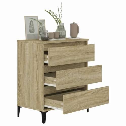 Komoda boja hrasta sonome 60 x 35 x 70 cm od konstruiranog drva - sonoma hrast 1 Cijena