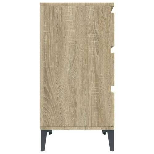 Komoda boja hrasta sonome 60 x 35 x 70 cm od konstruiranog drva - sonoma hrast 1 Cijena