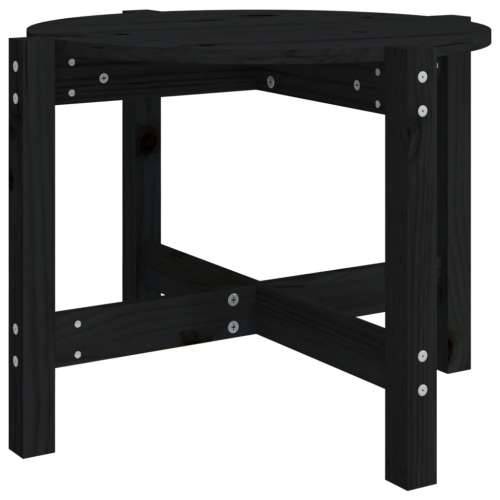 Stolić za kavu crni Ø 62,5x45 cm od masivne borovine - Crna Ø 62.5 x 45 cm 1 Cijena