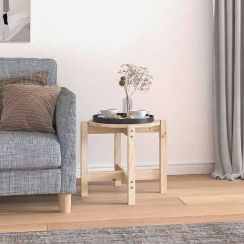 Stolić za kavu Ø 52,5 x 45 cm od masivne borovine - Prirodna Ø 52.5 x 45 cm 1 Cijena