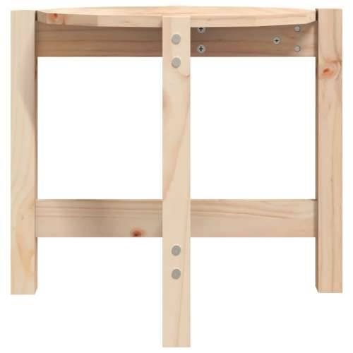 Stolić za kavu Ø 52,5 x 45 cm od masivne borovine - Prirodna Ø 52.5 x 45 cm 1 Cijena