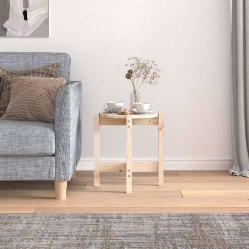 Stolić za kavu Ø 42,5 x 45 cm od masivne borovine - Prirodna Ø 42.5 x 45 cm 1 Cijena
