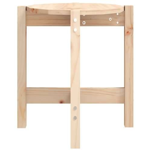 Stolić za kavu Ø 42,5 x 45 cm od masivne borovine - Prirodna Ø 42.5 x 45 cm 1 Cijena