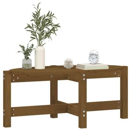 Stolić za kavu boja meda 87 x 48 x 35 cm od masivne borovine - boja meda 87 x 48 x 35 cm 1 Cijena