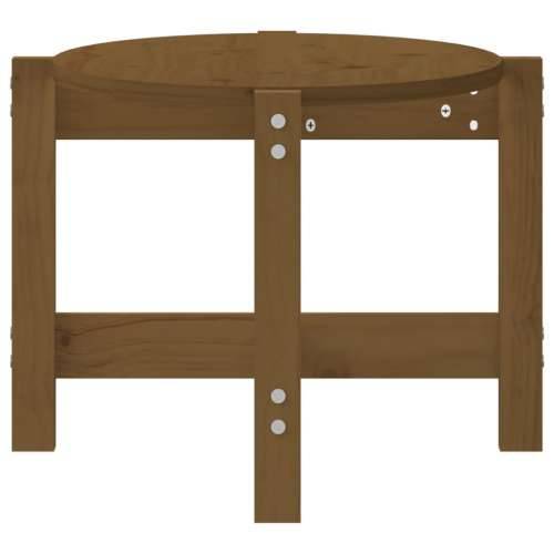 Stolić za kavu boja meda 87 x 48 x 35 cm od masivne borovine - boja meda 87 x 48 x 35 cm 1 Cijena