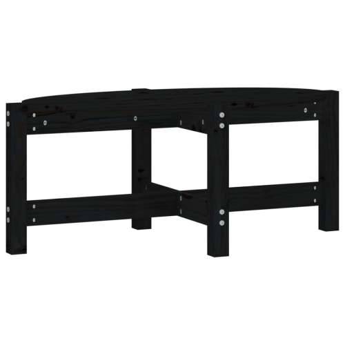 Stolić za kavu crni 87 x 48 x 35 cm od masivne borovine - Crna 87 x 48 x 35 cm 1 Cijena