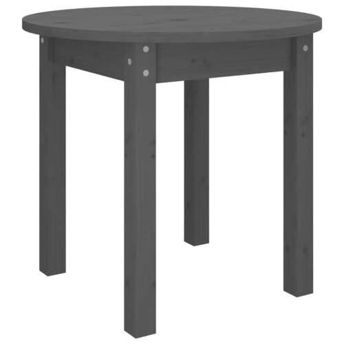 Stolić za kavu sivi Ø 45x40 cm od masivne borovine - Siva Ø 45 x 40 cm 1 Cijena