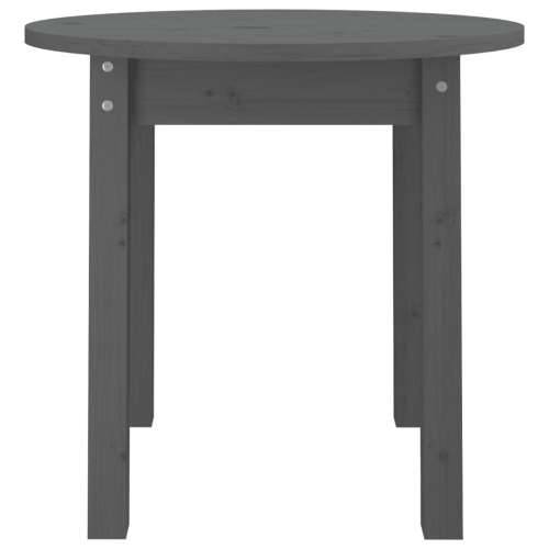 Stolić za kavu sivi Ø 45x40 cm od masivne borovine - Siva Ø 45 x 40 cm 1 Cijena