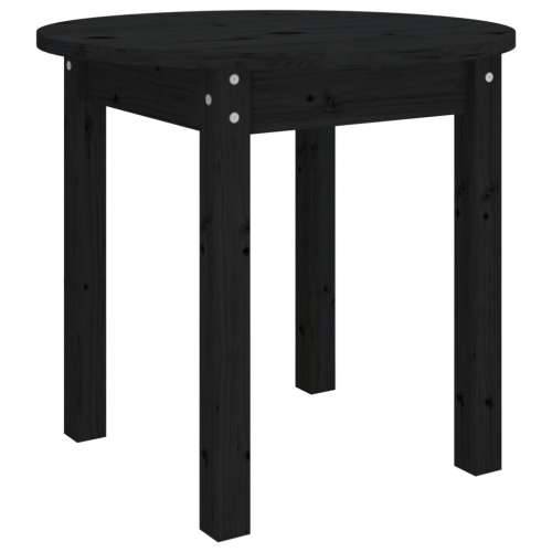 Stolić za kavu crni Ø 45x40 cm od masivne borovine - Crna Ø 45 x 40 cm 1 Cijena