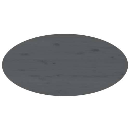 Stolić za kavu sivi 80 x 40 x 35 cm od masivne borovine - Siva 80 x 40 x 35 cm 1 Cijena