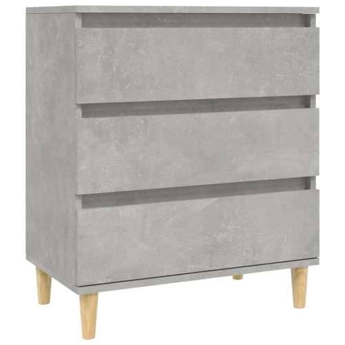 Komoda siva boja betona 60x35x70 cm od konstruiranog drva - Beton siva 1 Cijena