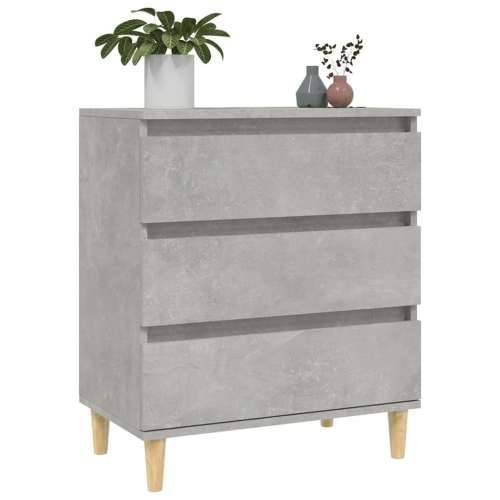 Komoda siva boja betona 60x35x70 cm od konstruiranog drva - Beton siva 1 Cijena