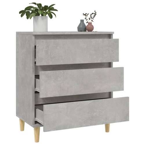 Komoda siva boja betona 60x35x70 cm od konstruiranog drva - Beton siva 1 Cijena
