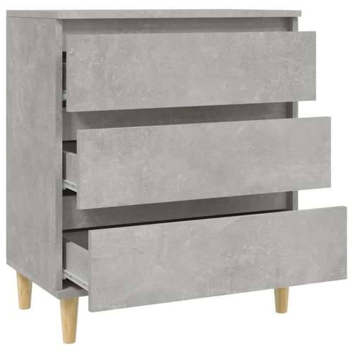 Komoda siva boja betona 60x35x70 cm od konstruiranog drva - Beton siva 1 Cijena