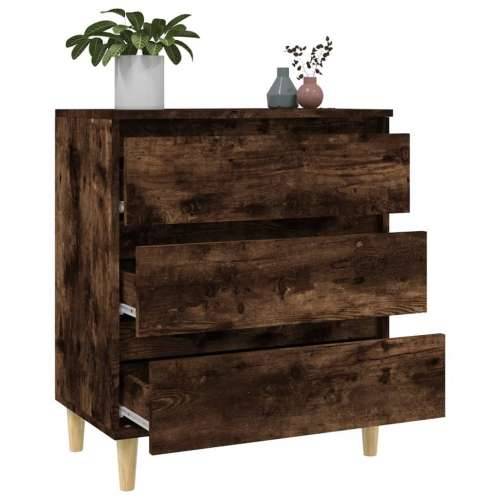 Komoda boja dimljenog hrasta 60 x 35 x 70 cm konstruirano drvo - Dimljeni hrast 1 Cijena
